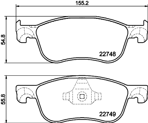 Mintex Remblokset MDB4104