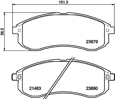 Mintex Remblokset MDB2252