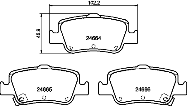 Remblokset Mintex MDB2924