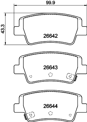 Remblokset Mintex MDB4323