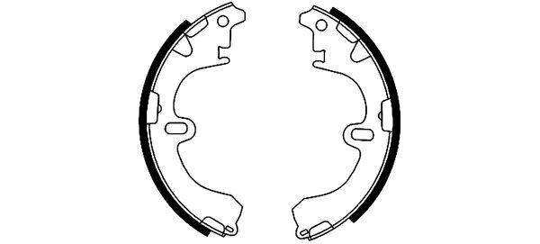 Remschoen set Mintex MFR659