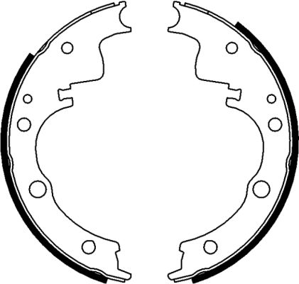 Remschoen set Mintex MLR45