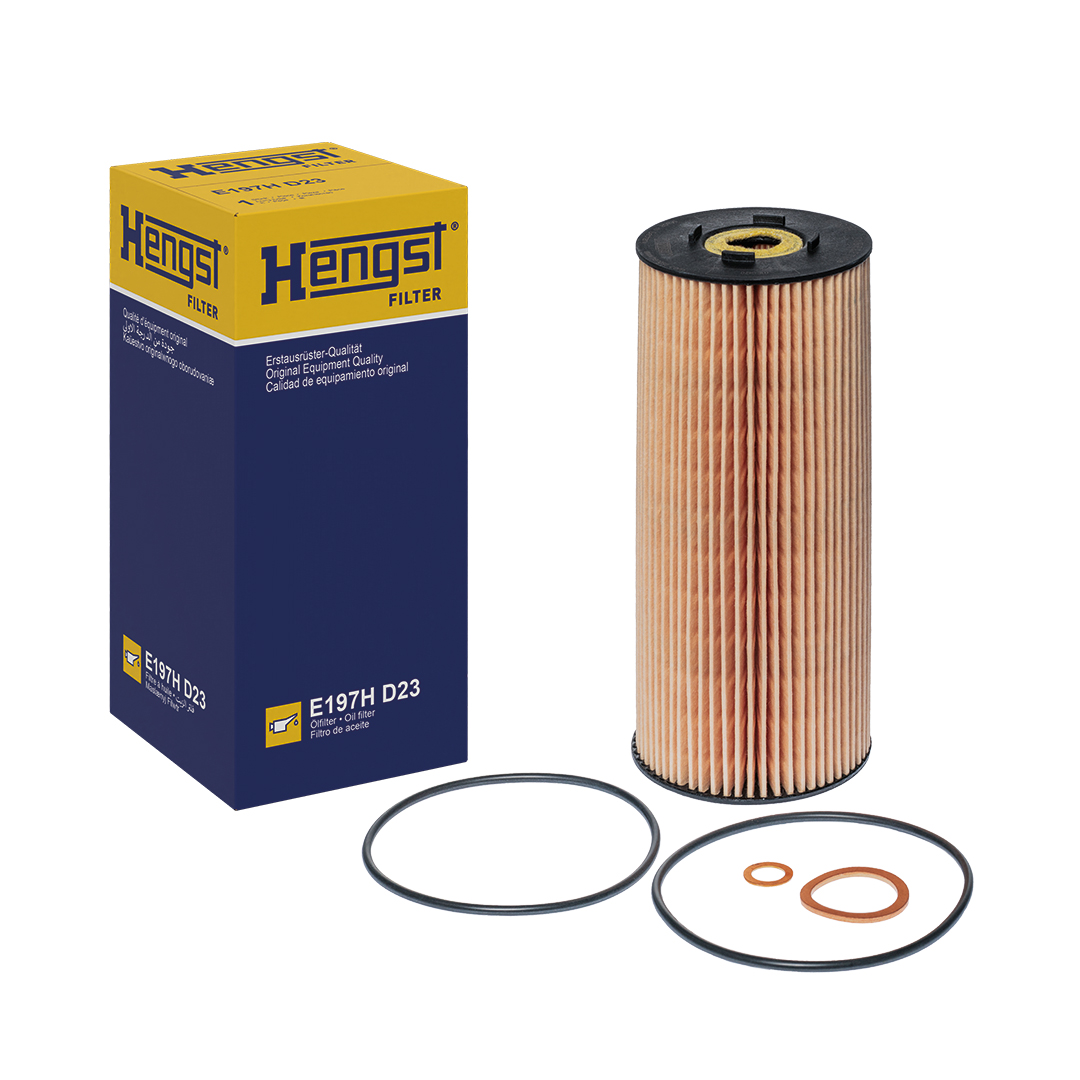Hengst Filter Oliefilter E197H D23
