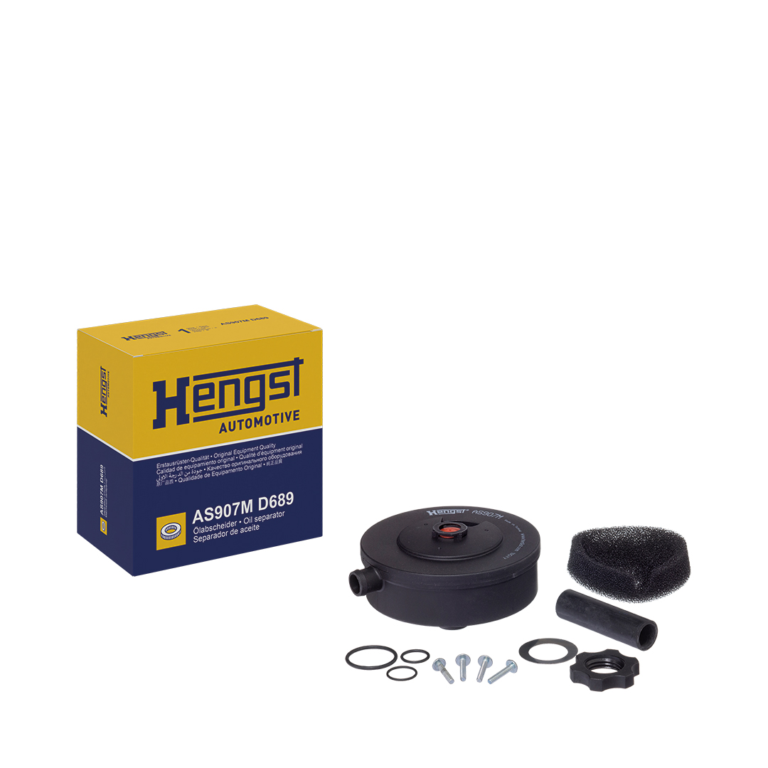 Hengst Filter Olieafscheider ontluchting krukasbehuizing AS907M D689