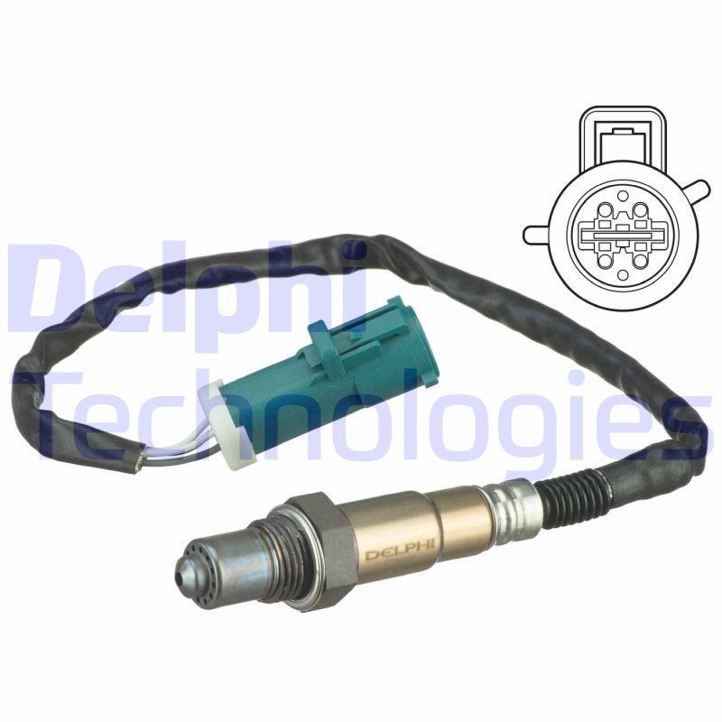 Delphi Diesel Lambda-sonde ES20629-12B1