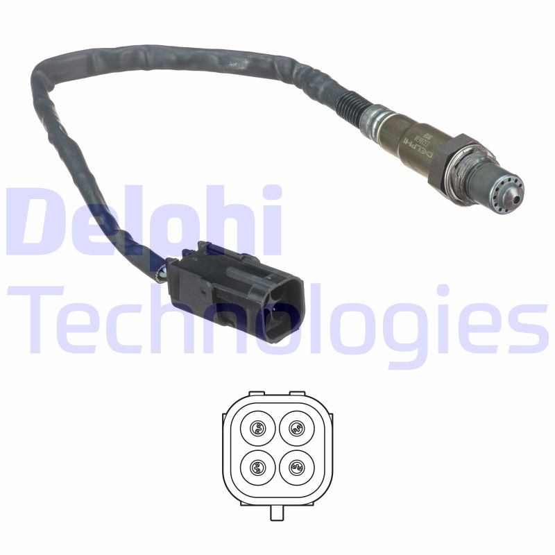 Delphi Diesel Lambda-sonde ES20638-12B1