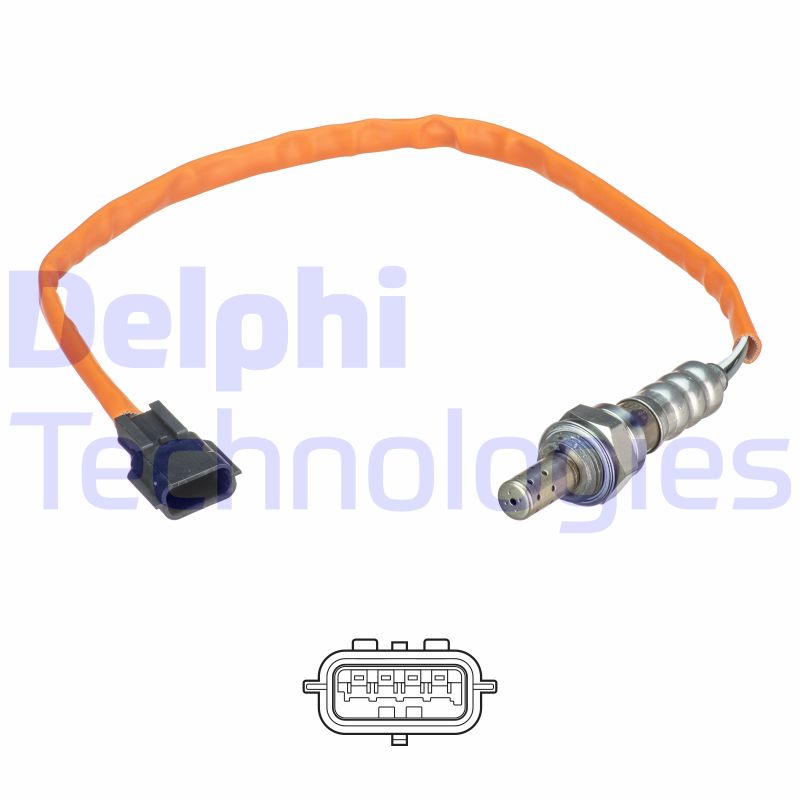 Delphi Diesel Lambda-sonde ES21059-12B1