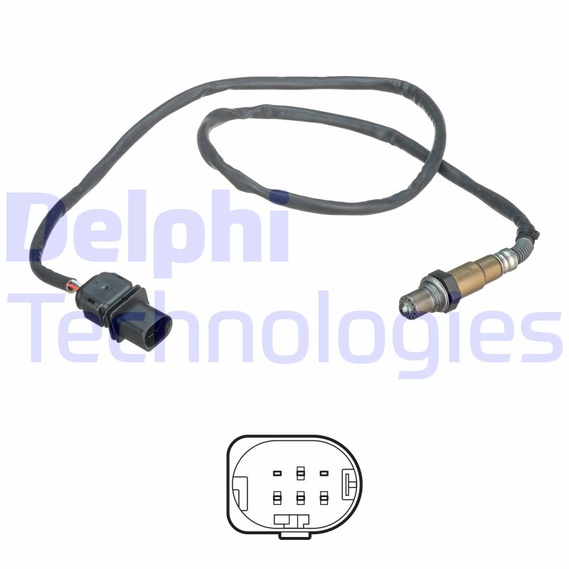 Lambda-sonde Delphi Diesel ES21110-12B1