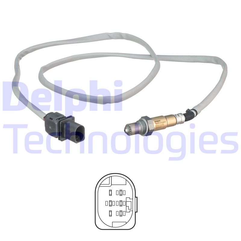 Delphi Diesel Lambda-sonde ES21275-12B1