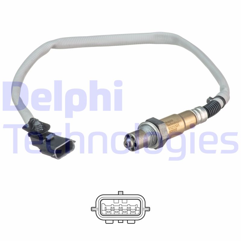 Delphi Diesel Lambda-sonde ES21331-12B1