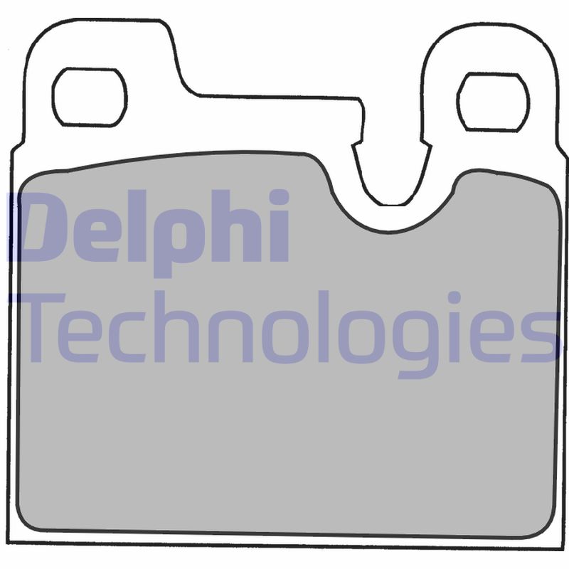 Delphi Diesel Remblokset LP1230