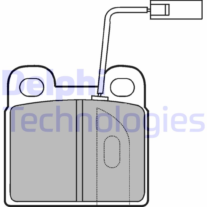 Delphi Diesel Remblokset LP1384