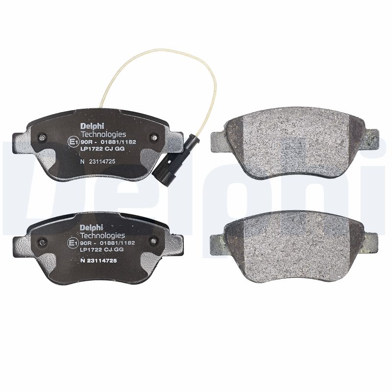 Delphi Diesel Remblokset LP1722