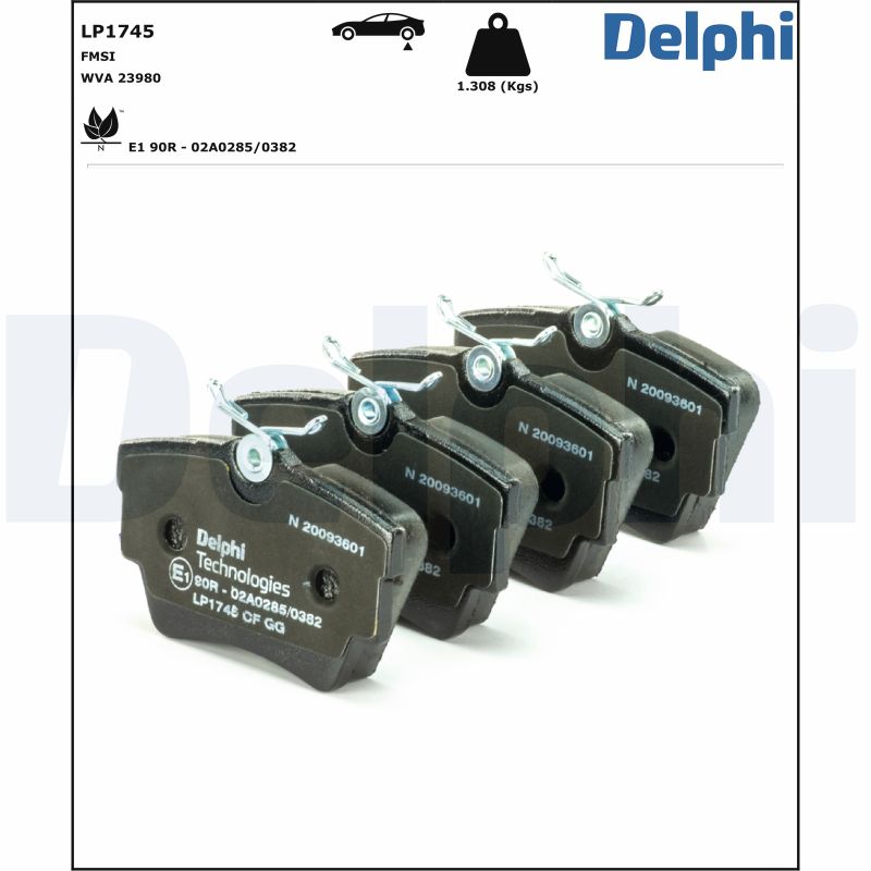 Delphi Diesel Remblokset LP1745