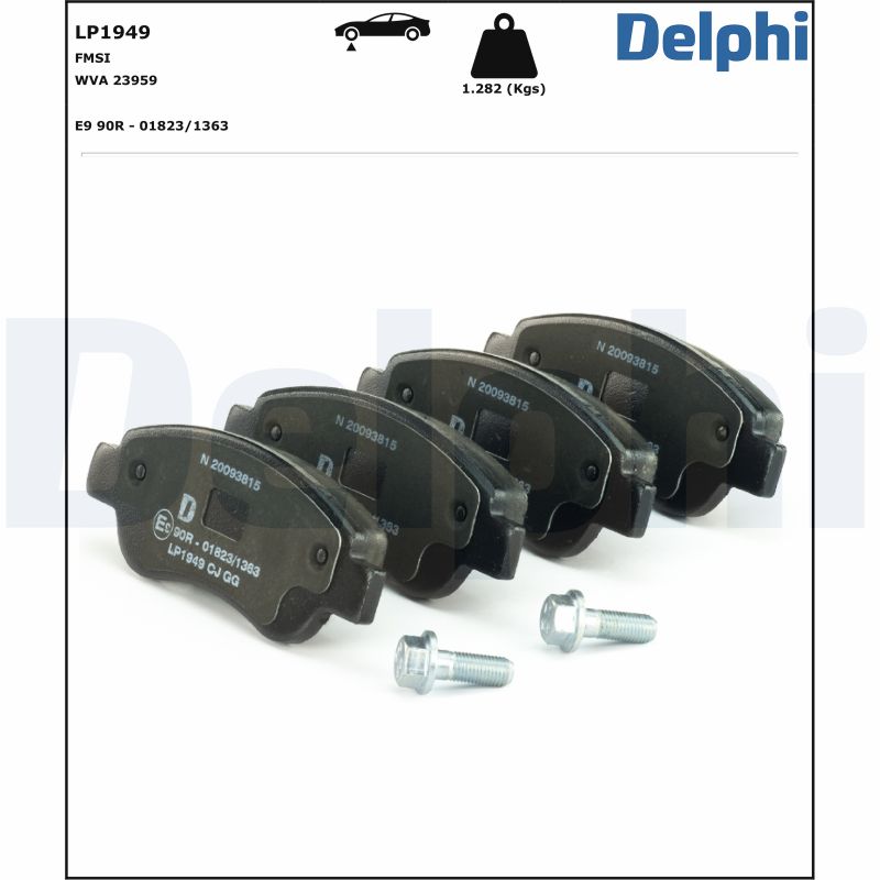 Delphi Diesel Remblokset LP1949