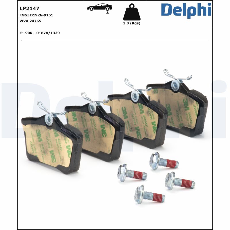Delphi Diesel Remblokset LP2147