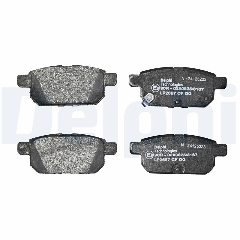 Delphi Diesel Remblokset LP2687