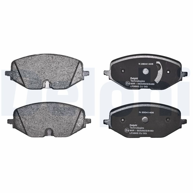 Delphi Diesel Remblokset LP3663