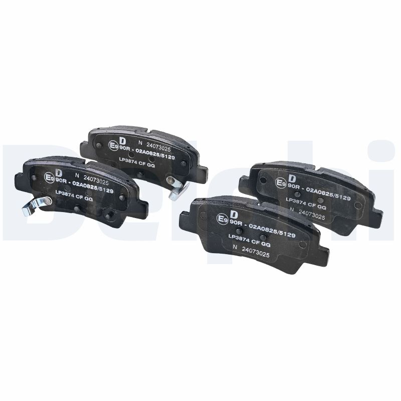 Delphi Diesel Remblokkenset, schijfrem LP3874