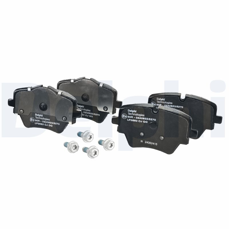 Delphi Diesel Remblokkenset, schijfrem LP3883