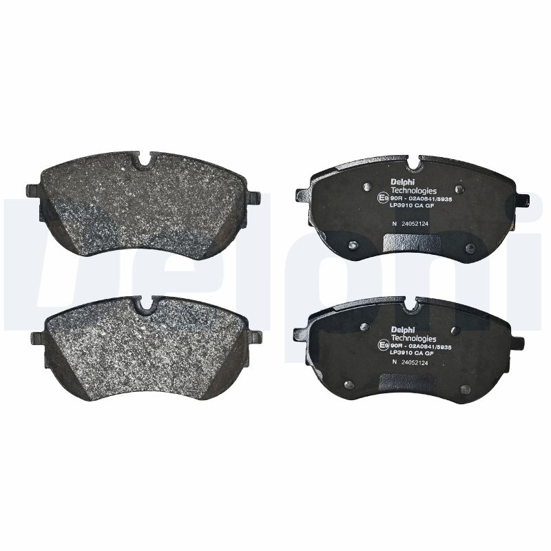 Delphi Diesel Remblokkenset, schijfrem LP3910