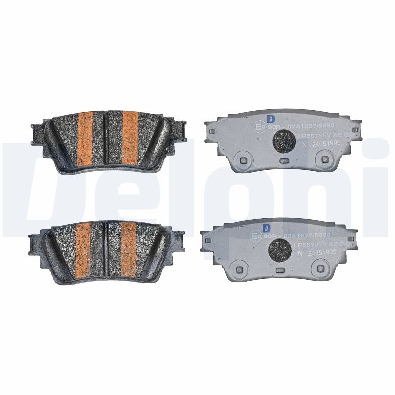 Delphi Diesel Remblokkenset, schijfrem LP5076EV