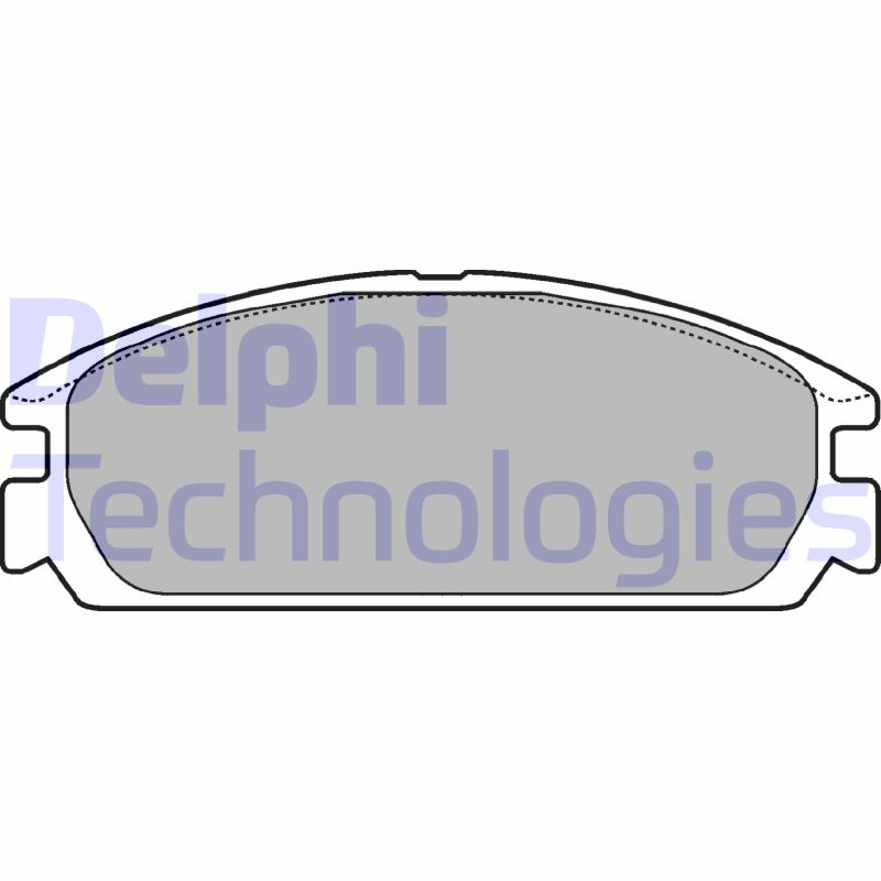 Delphi Diesel Remblokset LP721