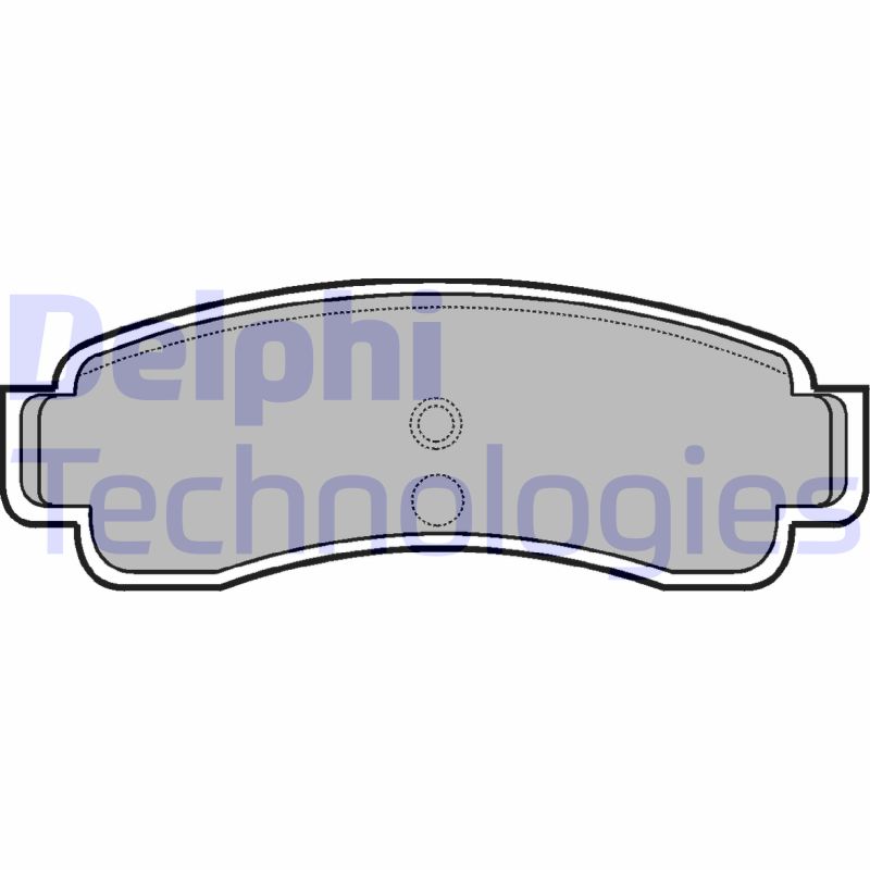 Remblokset Delphi Diesel LP806