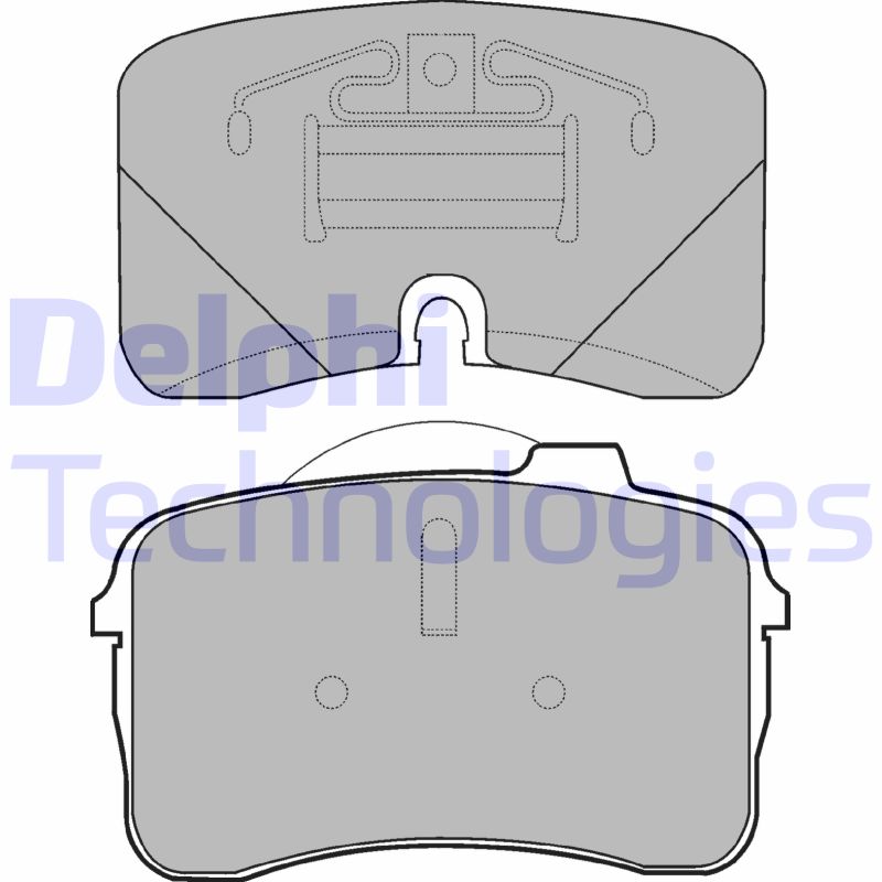 Delphi Diesel Remblokset LP933