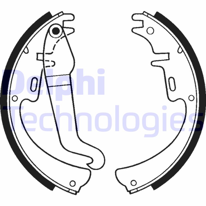 Delphi Diesel Remschoen set LS1144