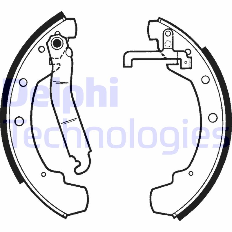 Delphi Diesel Remschoen set LS1281