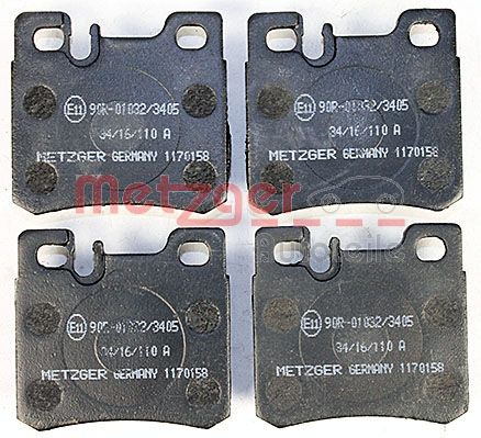 Metzger Remblokset 1170158