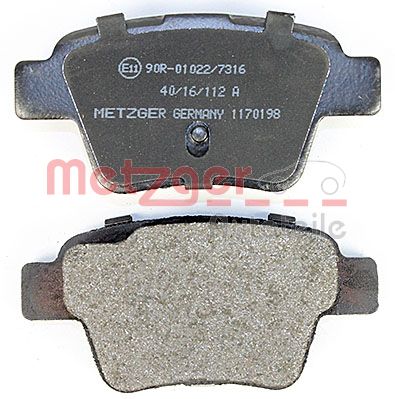 Metzger Remblokset 1170198