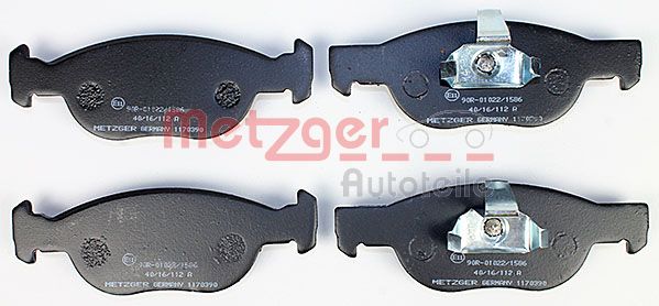 Metzger Remblokset 1170390