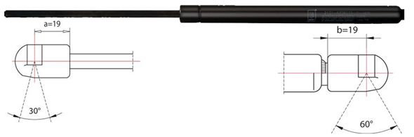 Gasveer, kofferruimte Metzger 2110528