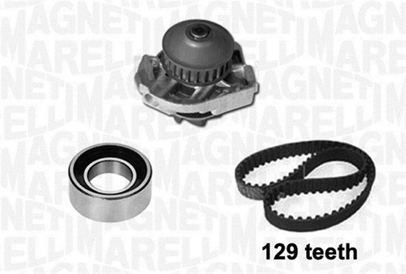 Distributieriem kit inclusief waterpomp Magneti Marelli 341404820001