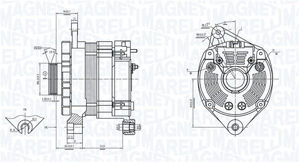 Alternator/Dynamo Magneti Marelli 063733685010