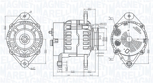 Alternator/Dynamo Magneti Marelli 063734085010