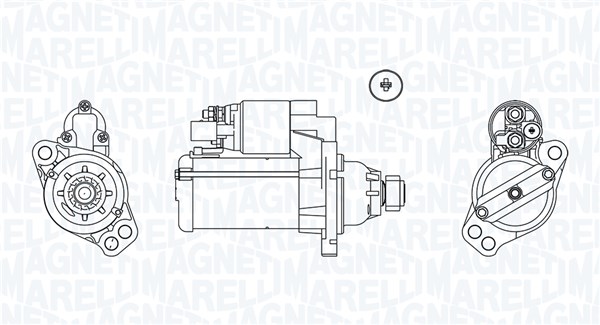 Startmotor / Starter Magneti Marelli 063720058010