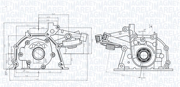 Magneti Marelli Oliepomp 351516000046