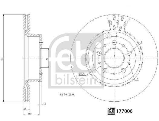 Febi Bilstein Remschijven 177006