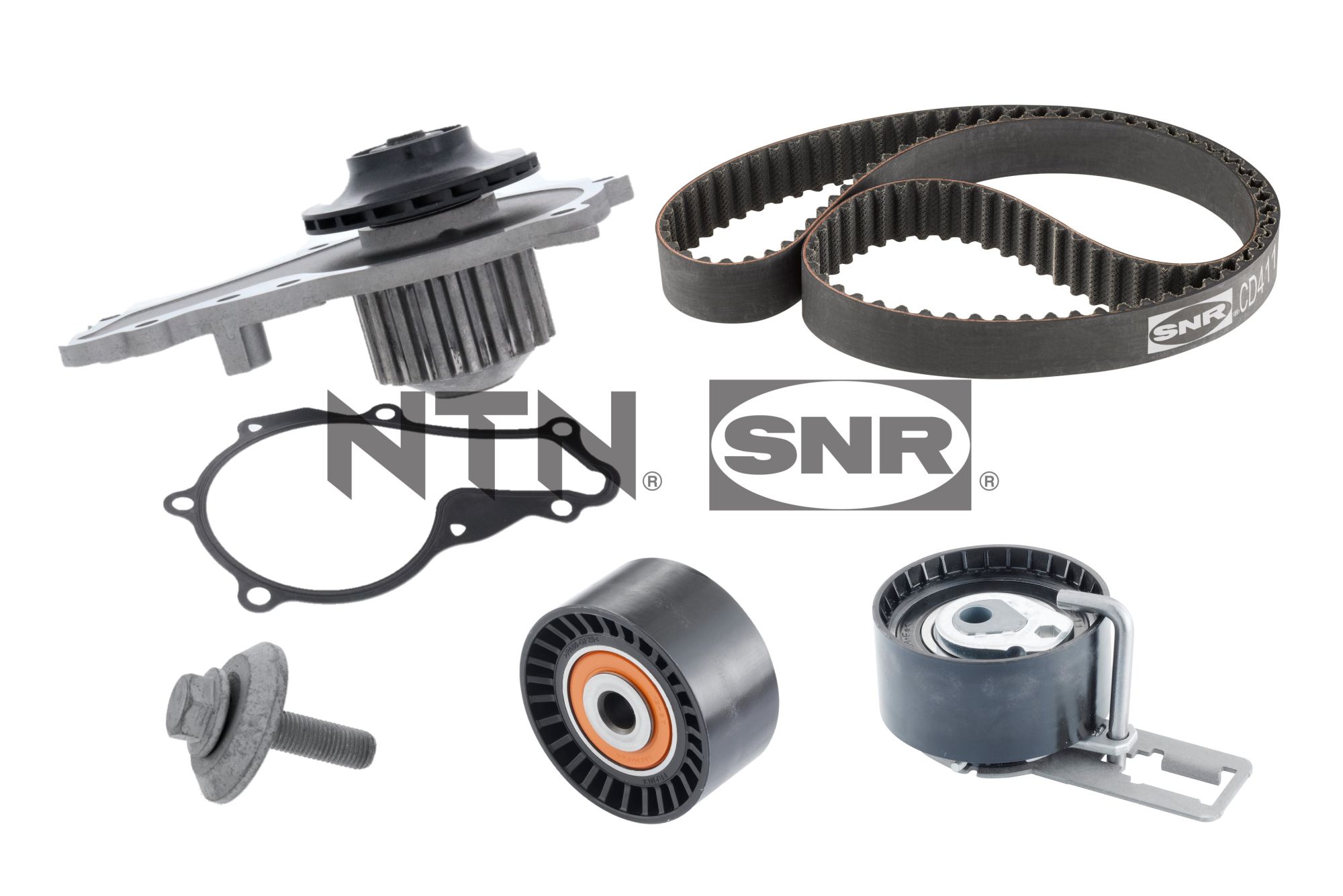Distributieriem kit inclusief waterpomp SNR KDP459.590