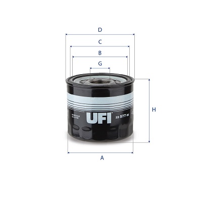 Filter/oliezeef automaatbak UFI 23.577.00