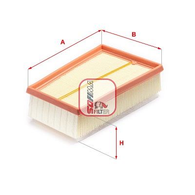 Luchtfilter Sofima S 3491 A