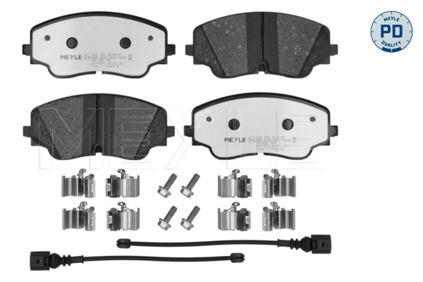 Remblokkenset, schijfrem Meyle 025 206 2618/PD