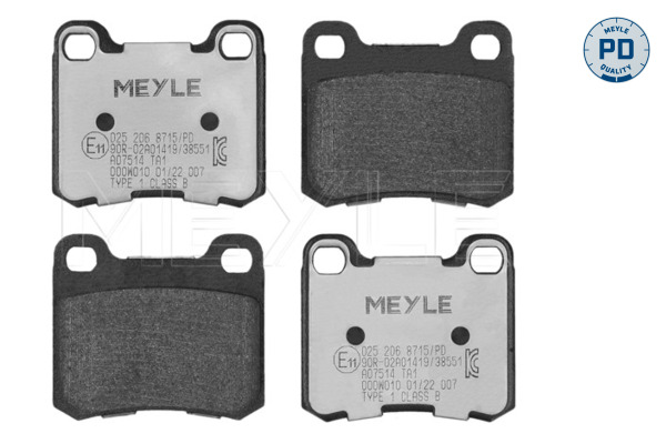 Remblokset Meyle 025 206 8715/PD