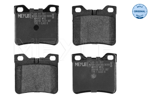 Meyle Remblokset 025 212 7817