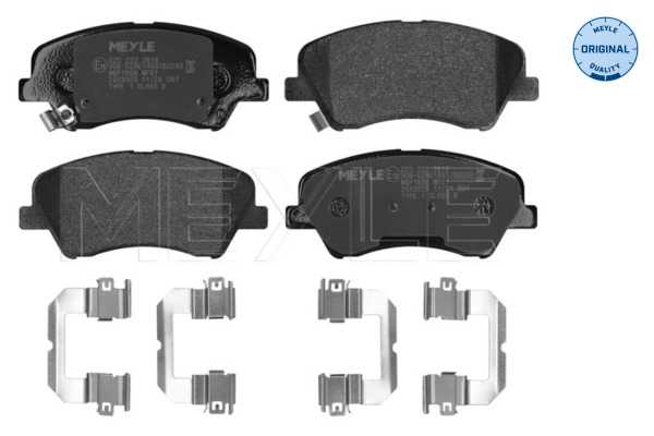 Remblokset Meyle 025 222 2818