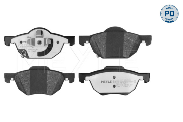 Remblokkenset, schijfrem Meyle 025 237 2017/PD