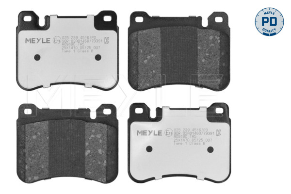 Meyle Remblokkenset, schijfrem 025 239 4516/PD